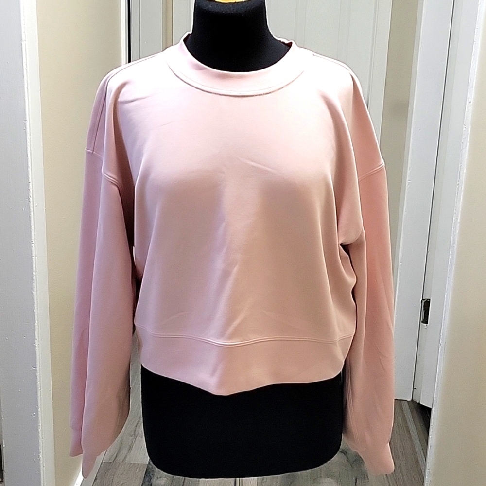 Lululemon Perfectly Oversized Crop Crewneck Pullover
